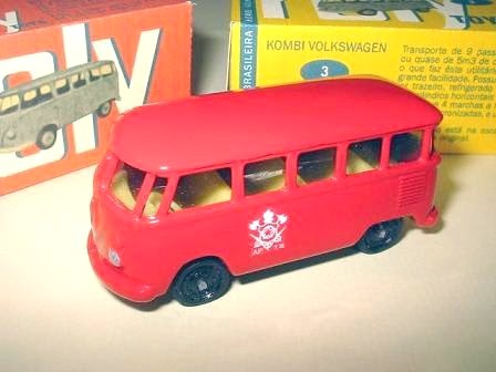 REEDIÇÃO Nº 3 ROLY TOYS VW KOMBI BOMBEIROS